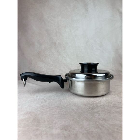 Chef’s Ware Townecraft Saucepan Pot With Lid Stainless Steel Tri Ply - Picture 1 of 10